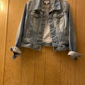 LOFT Light Blue Jean Jacket